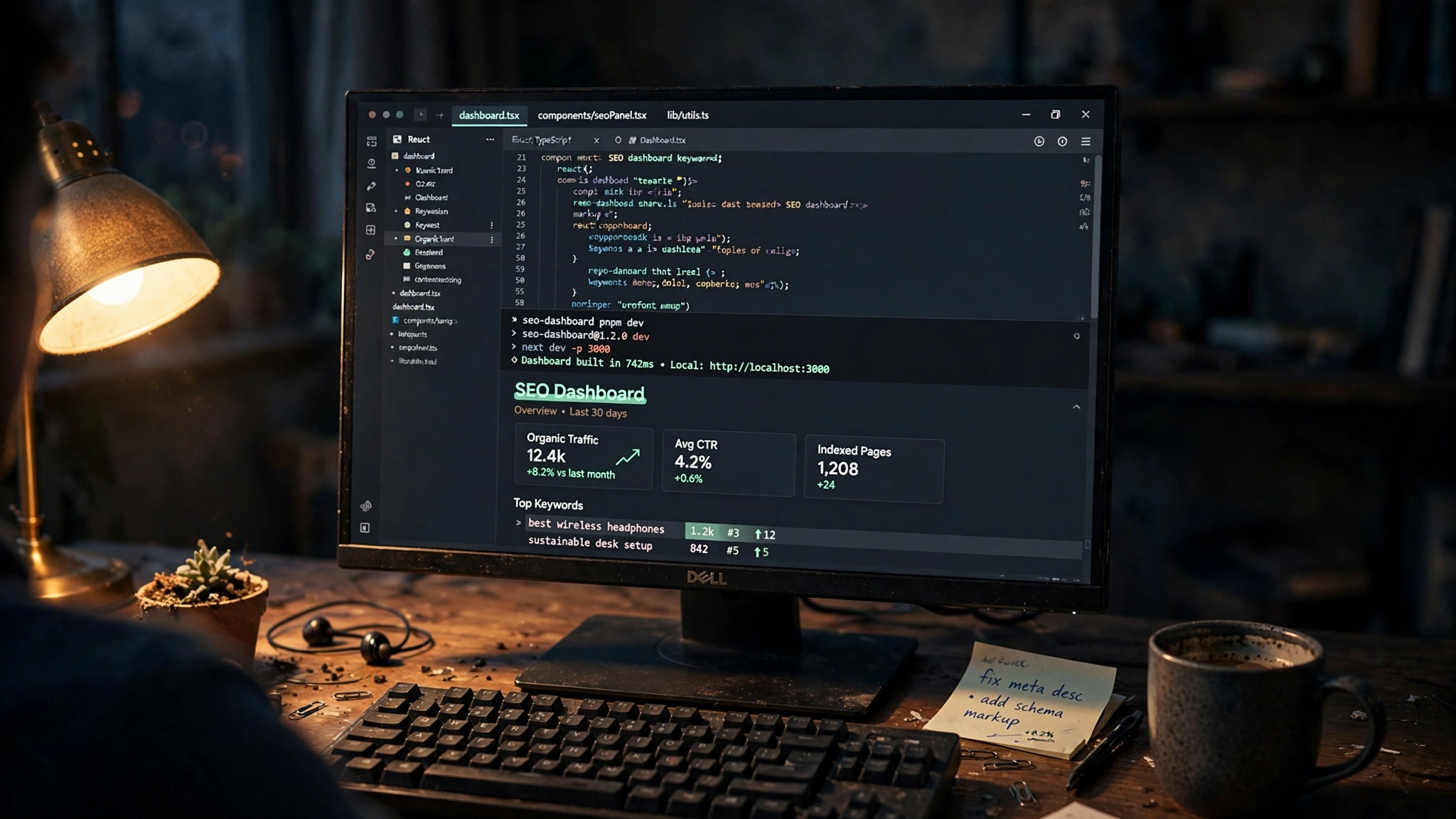 SEO tool development — custom SEO calculator and audit tool website