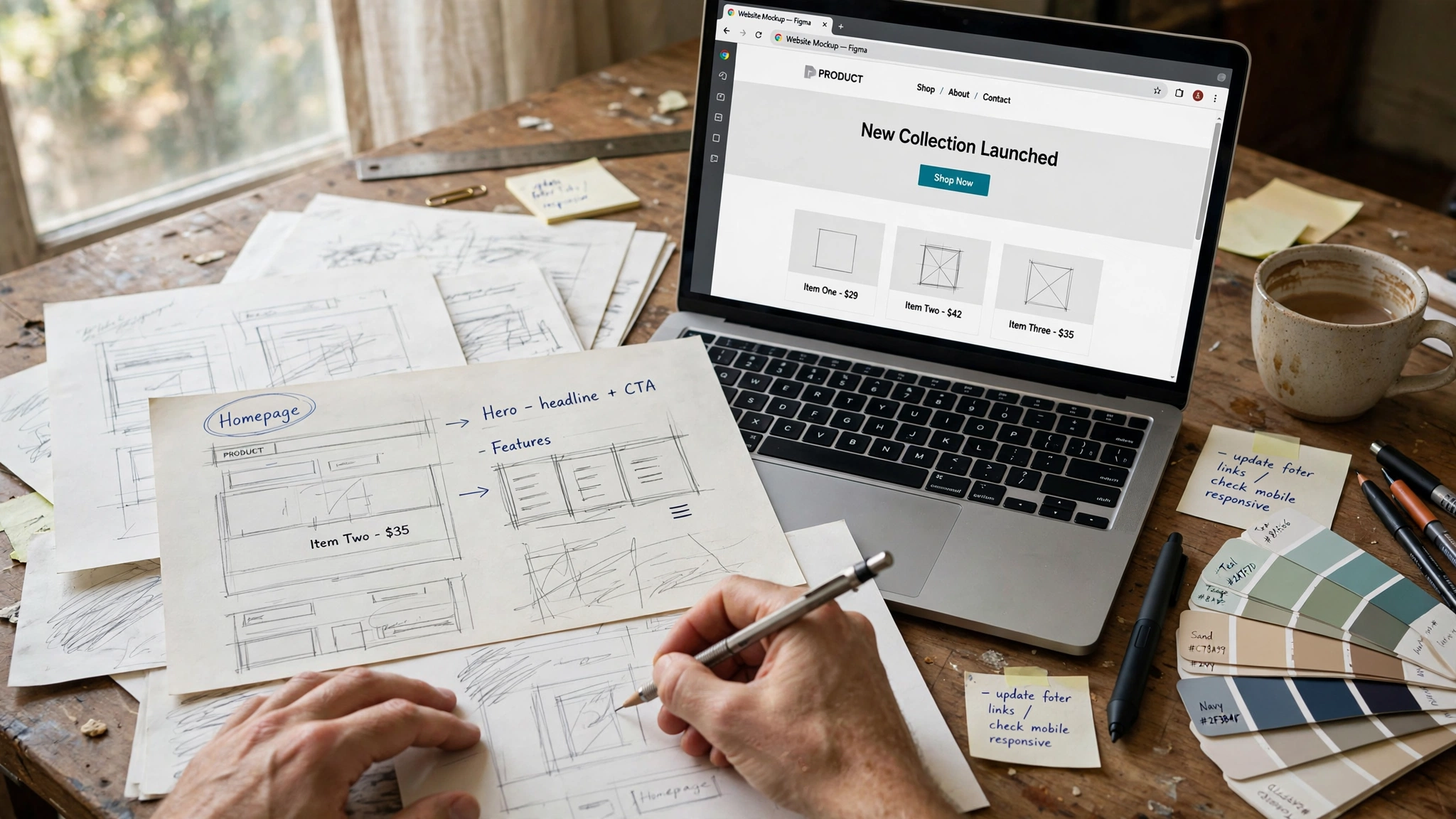 Web design and development — fast conversion-focused business website